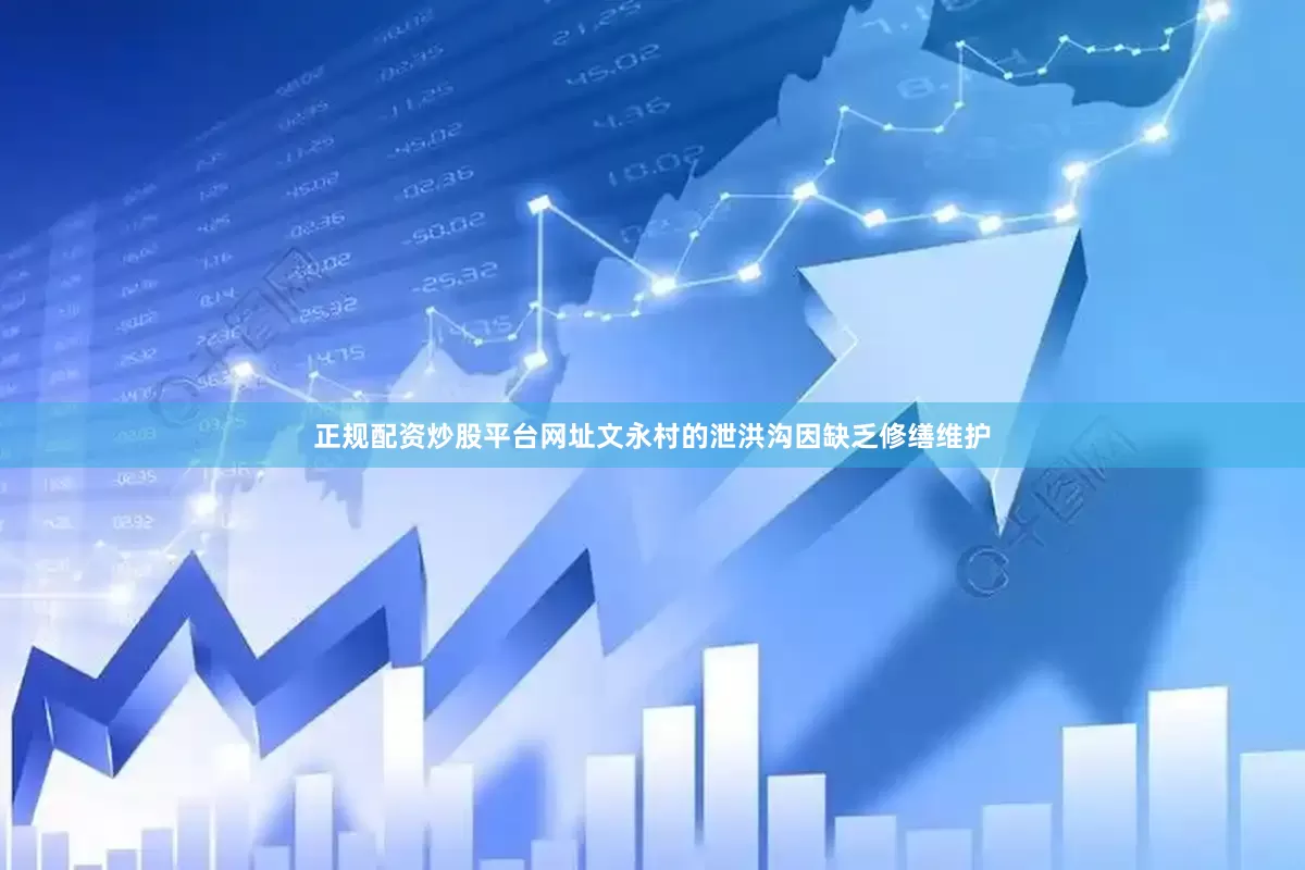 正规配资炒股平台网址文永村的泄洪沟因缺乏修缮维护