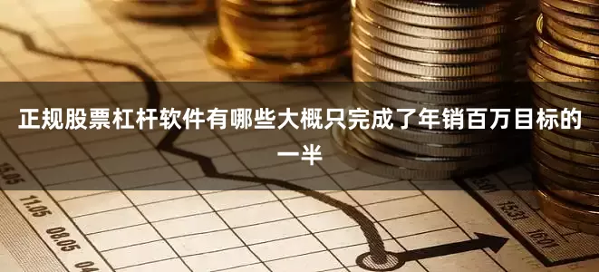 正规股票杠杆软件有哪些大概只完成了年销百万目标的一半